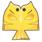 Yellow Tang Finger Puppet