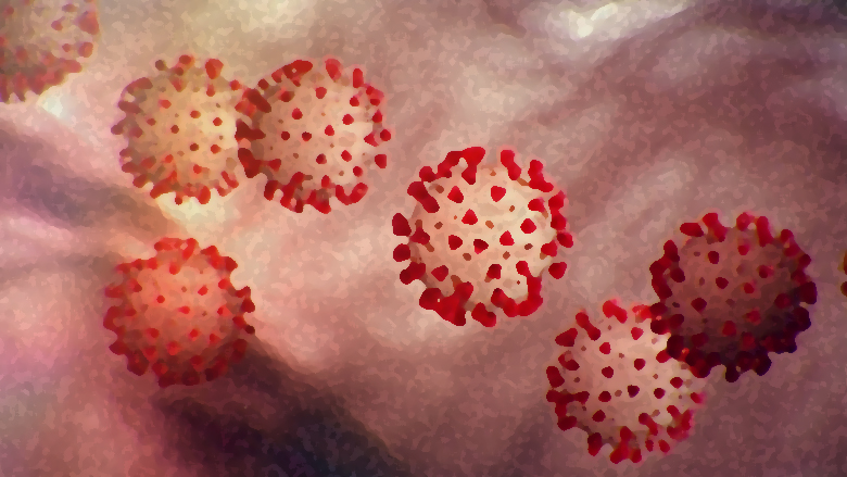 Covid-19 artist rendering