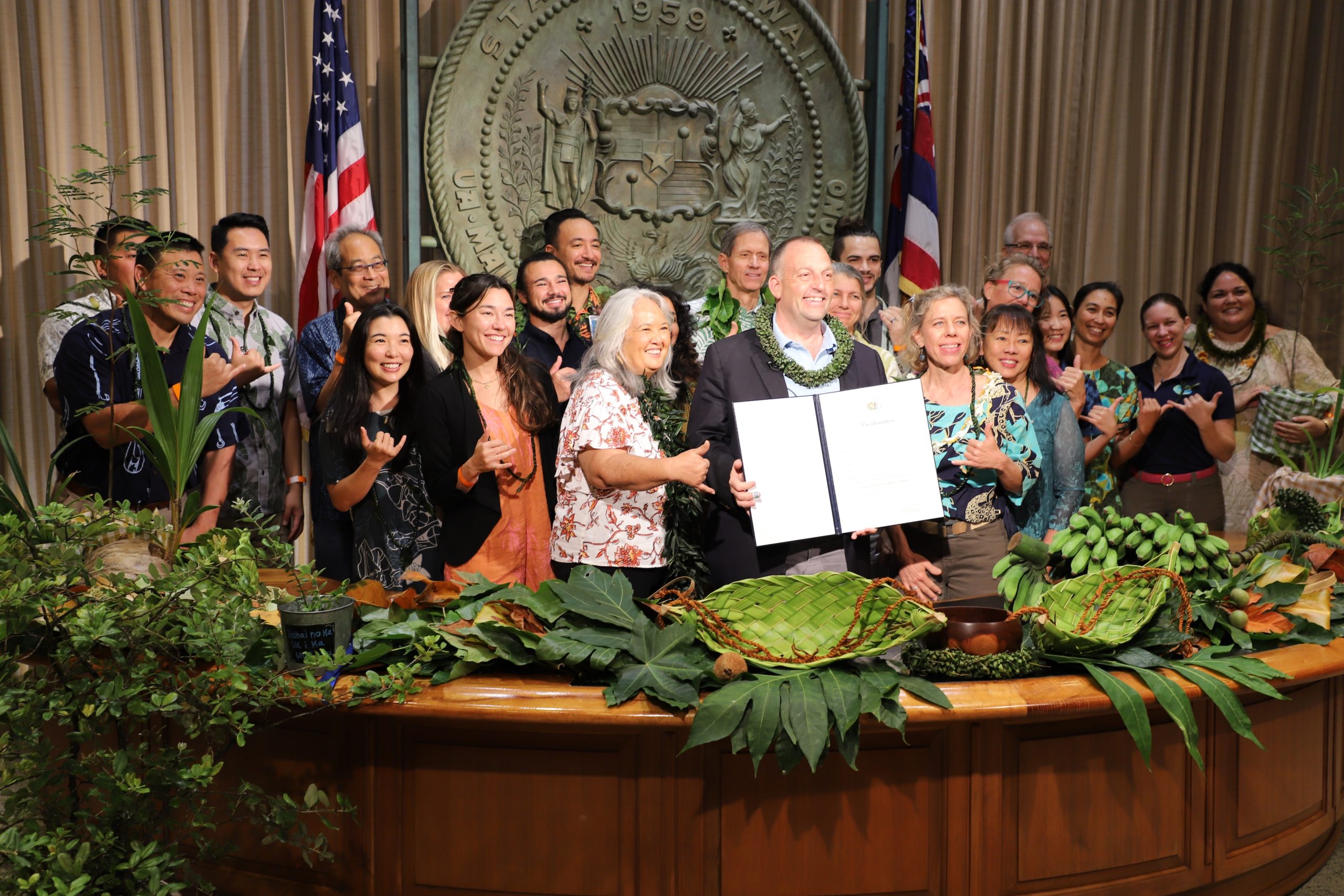 Proclamation ceremony