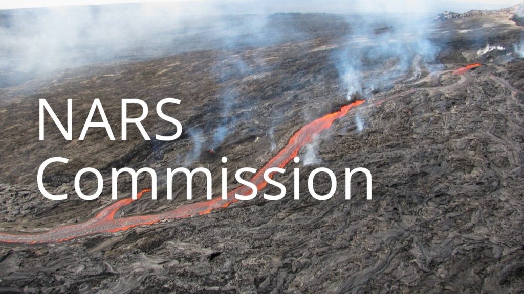 An image of a NAR linking to a page called NARS Commission