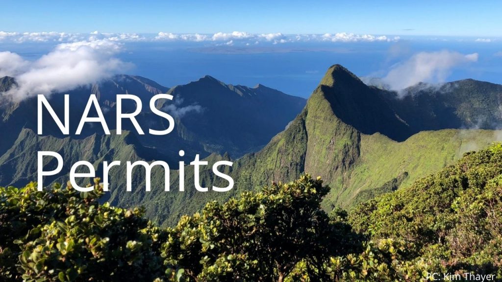 An image of a NAR linking to a page called NARS Permits