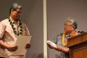 George Kaanana, Hawaiian Airlines and Representative Richard Onishi