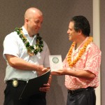 Marshall Loope and Senator J. Kalani English