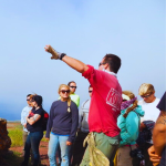 Volunteers on Kahoʻolawe. 