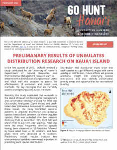 Thumbnail of Go Hunt Newsletter Feb 2022