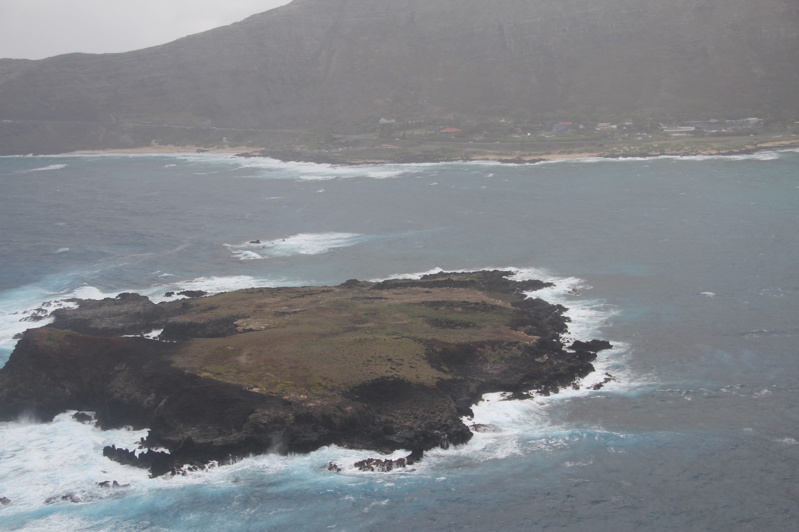 aerial image of kaohikaipu
