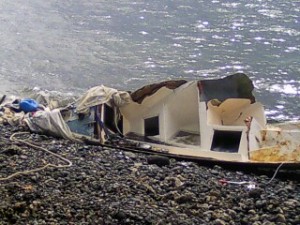 Parker Marine removing the pieces of the Best Revenge