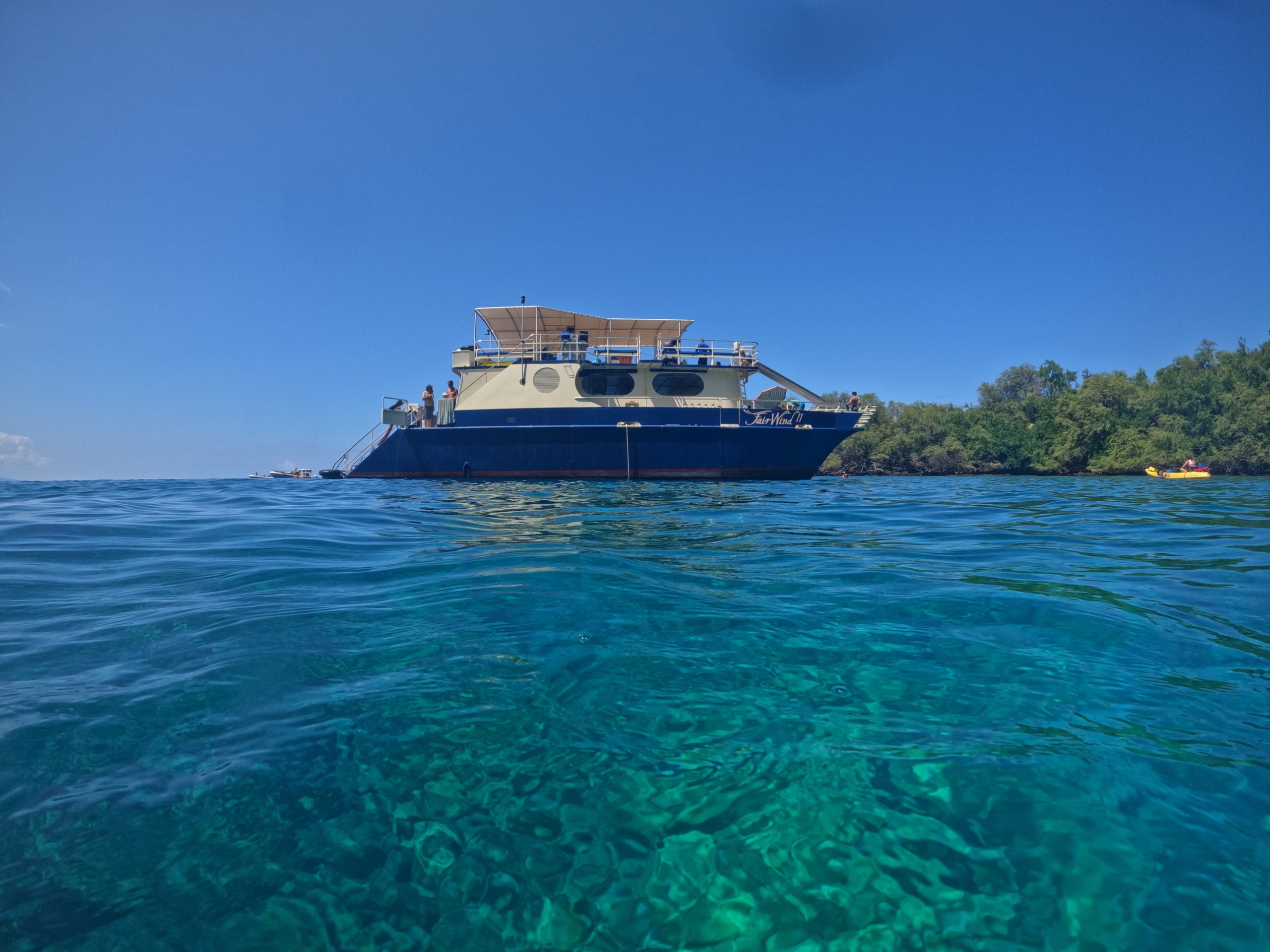 Snorkeling boat